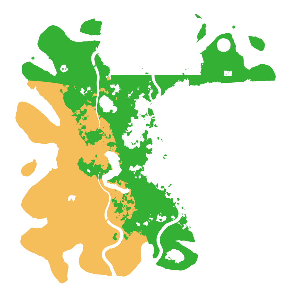 Biome Rust Map: Procedural Map, Size: 4000, Seed: 1372985240