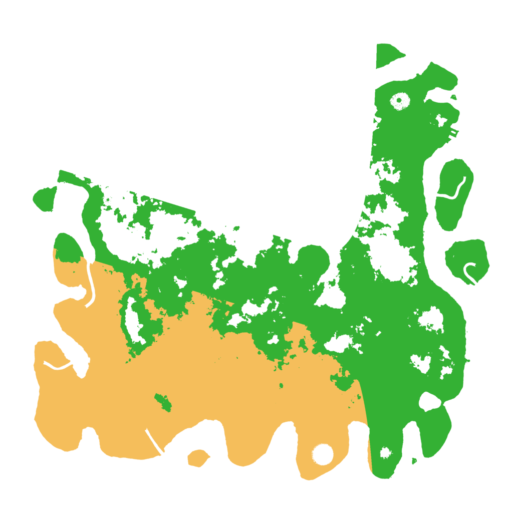 Biome Rust Map: Procedural Map, Size: 4250, Seed: 6112920