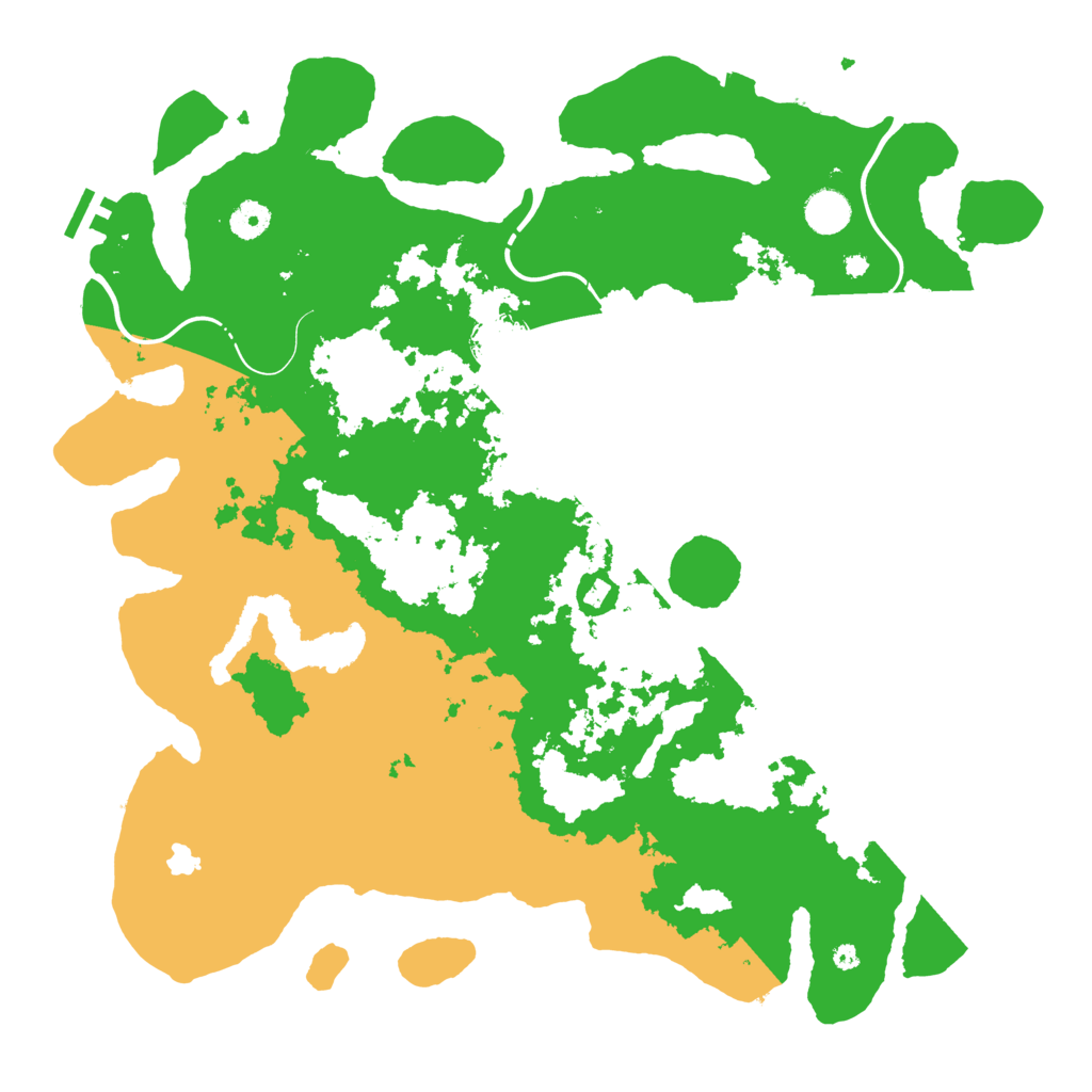 Biome Rust Map: Procedural Map, Size: 4250, Seed: 2554238