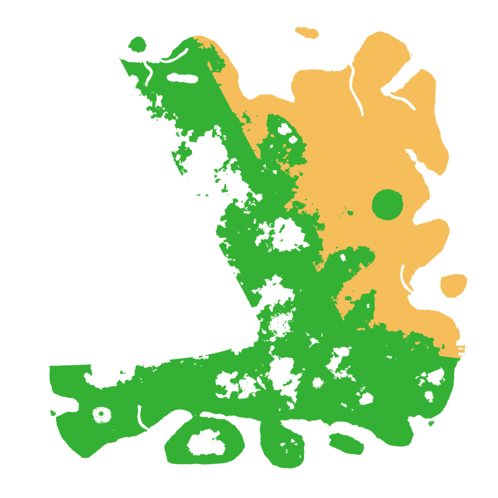 Biome Rust Map: Procedural Map, Size: 4250, Seed: 4128022