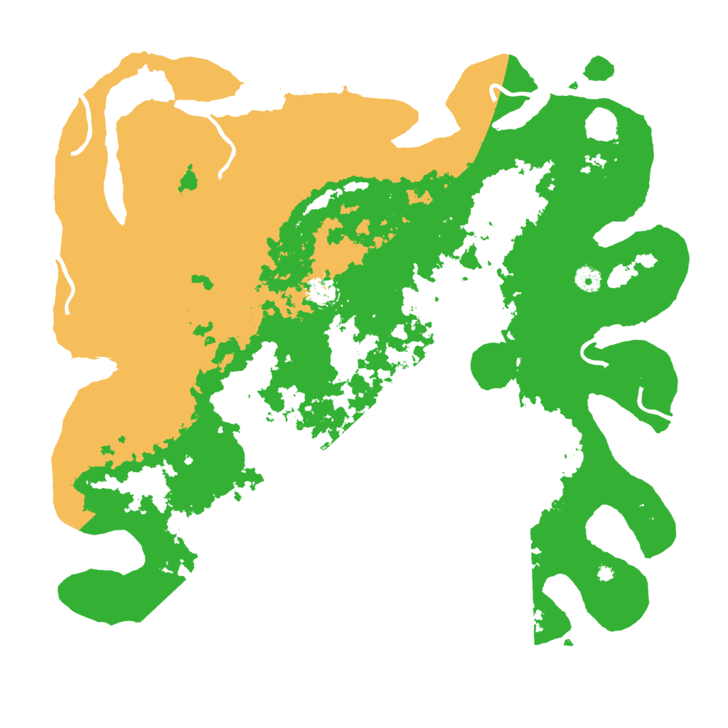 Biome Rust Map: Procedural Map, Size: 4250, Seed: 2035690