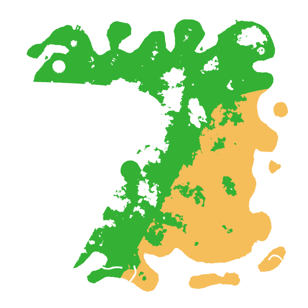 Biome Rust Map: Procedural Map, Size: 4250, Seed: 197455