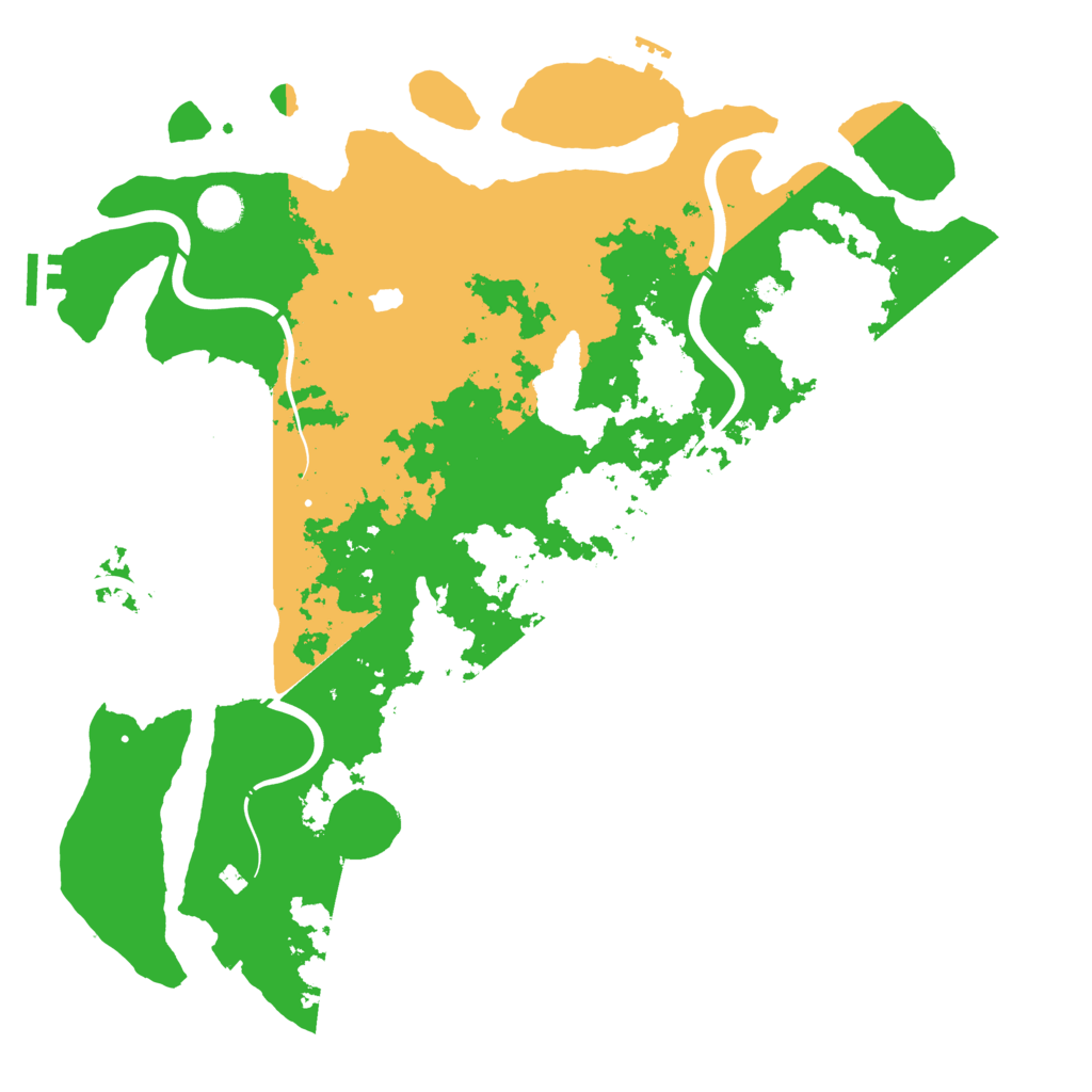 Biome Rust Map: Procedural Map, Size: 4250, Seed: 3109305