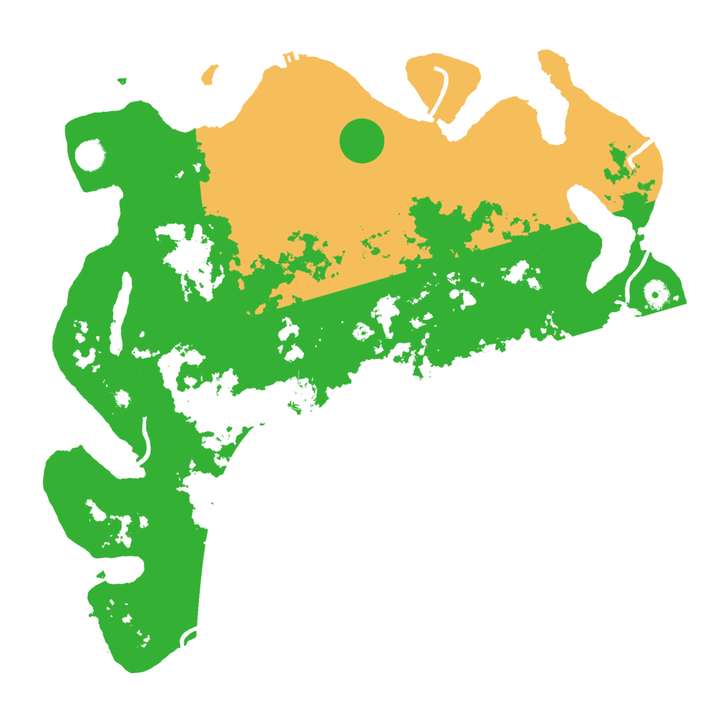 Biome Rust Map: Procedural Map, Size: 4250, Seed: 4902971