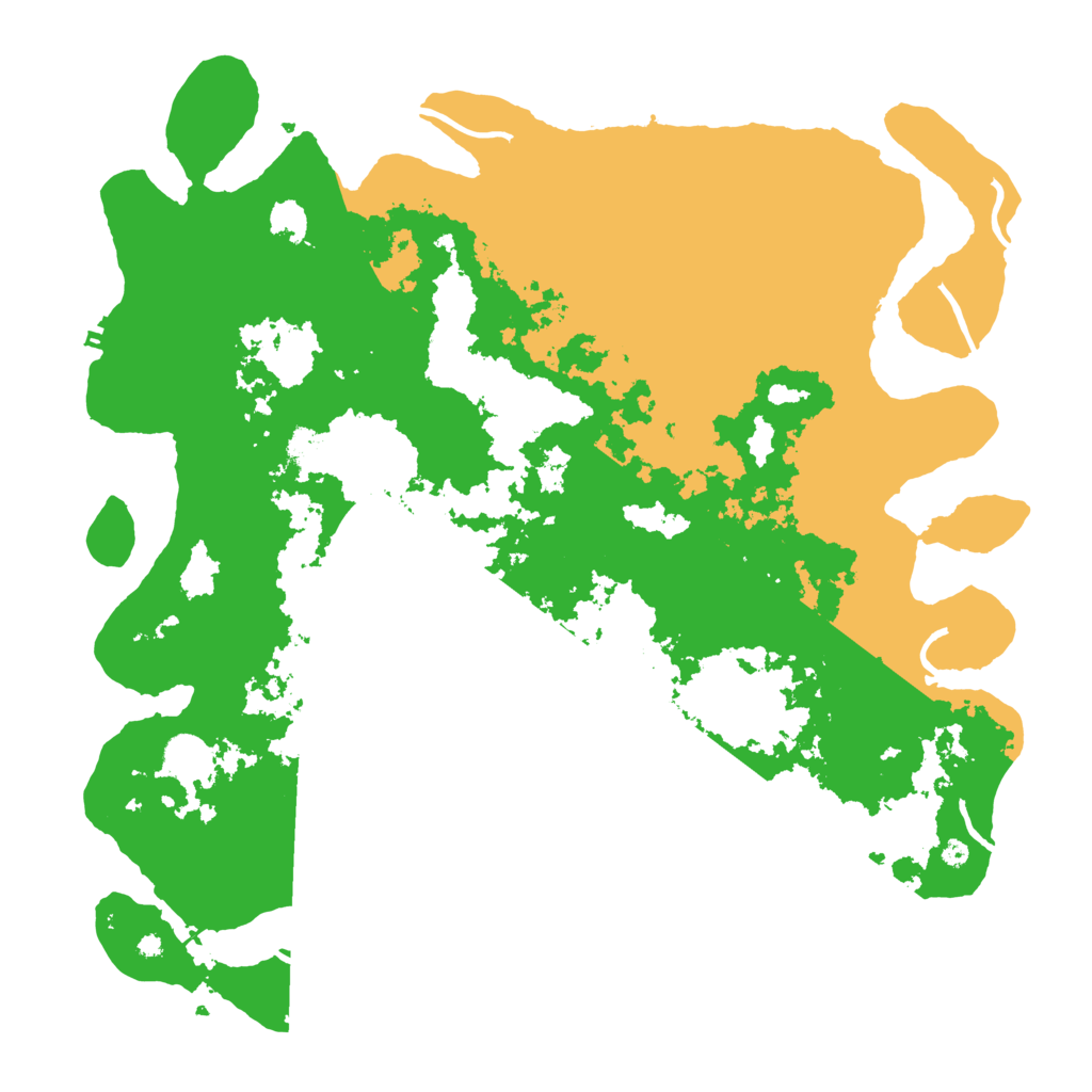 Biome Rust Map: Procedural Map, Size: 4250, Seed: 3600241