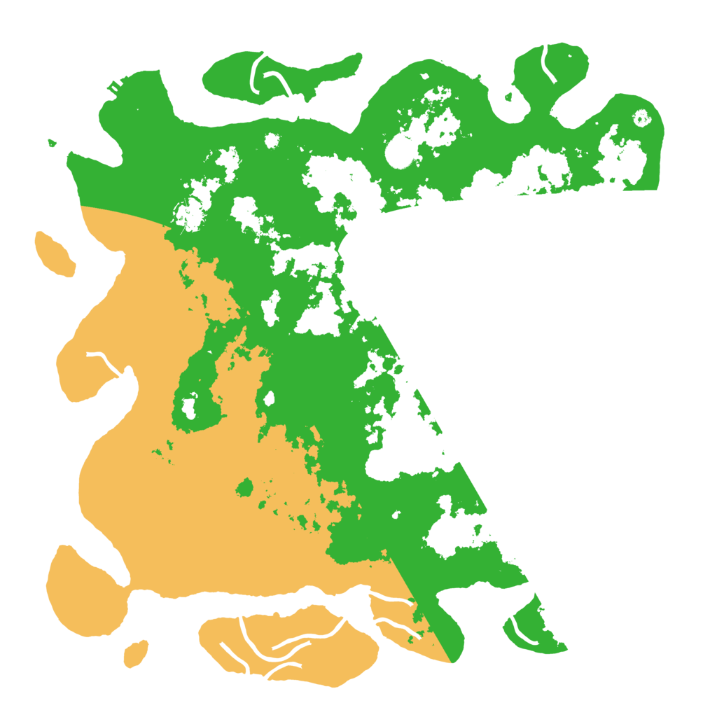 Biome Rust Map: Procedural Map, Size: 4250, Seed: 1408900