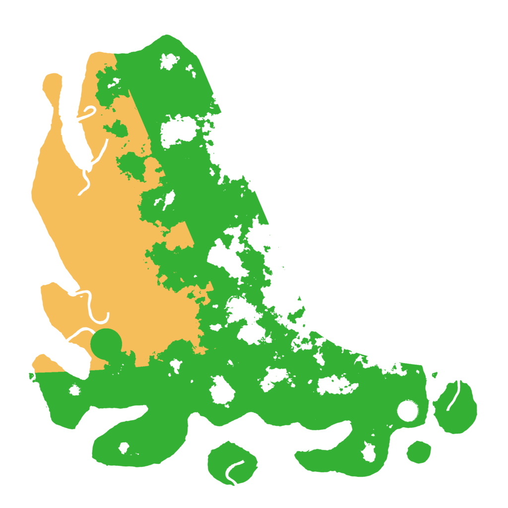 Biome Rust Map: Procedural Map, Size: 4250, Seed: 1843082
