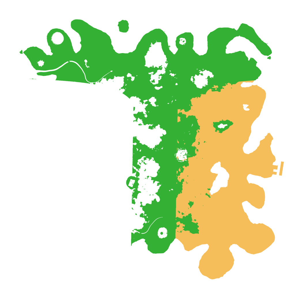 Biome Rust Map: Procedural Map, Size: 4250, Seed: 1791510