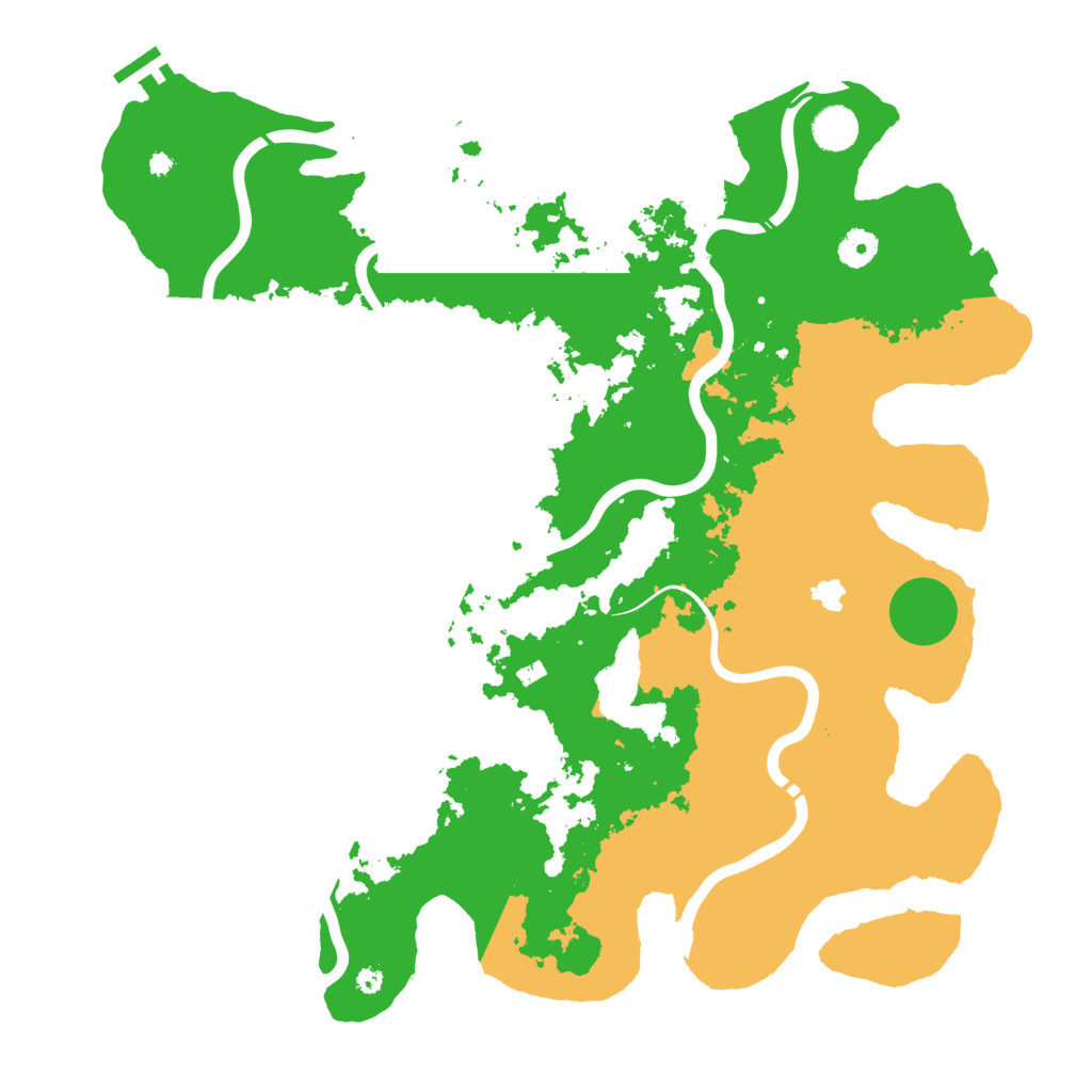Biome Rust Map: Procedural Map, Size: 4250, Seed: 4070669