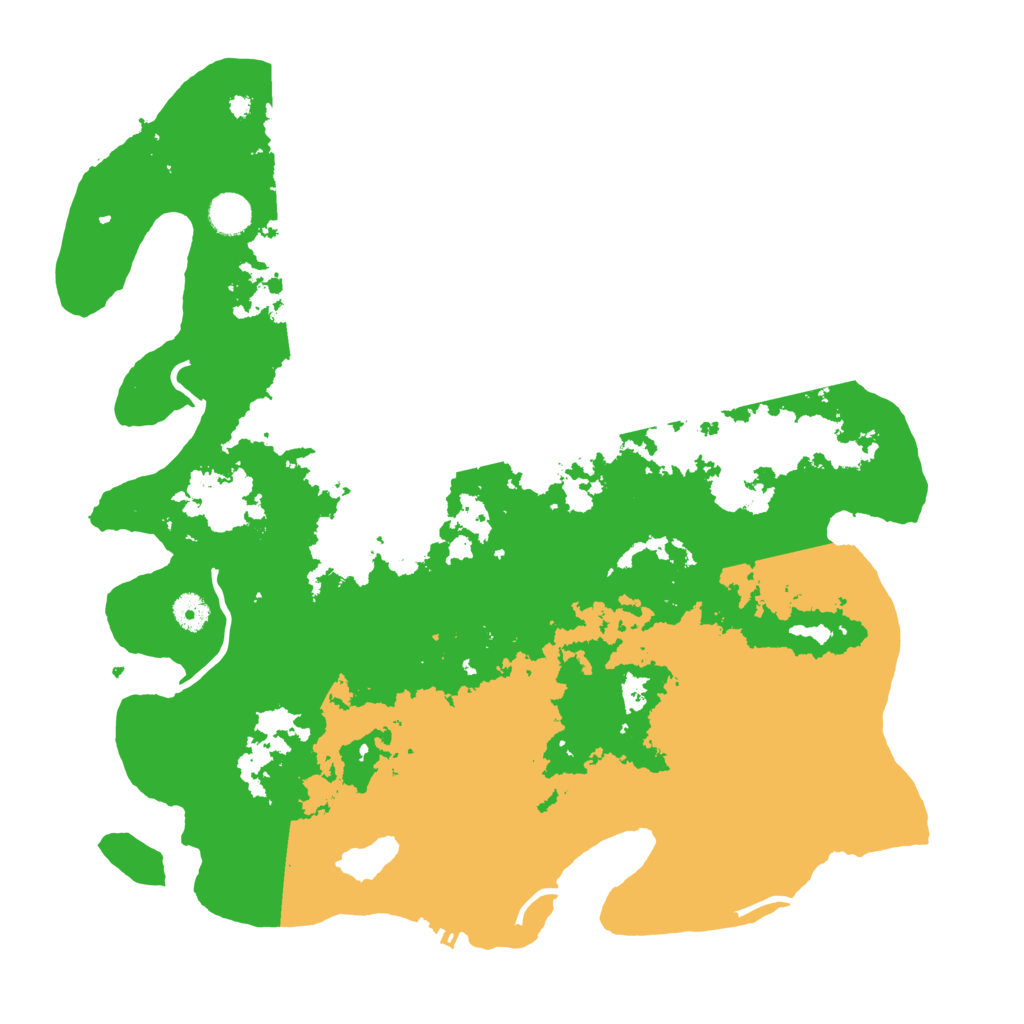 Biome Rust Map: Procedural Map, Size: 4250, Seed: 2082707