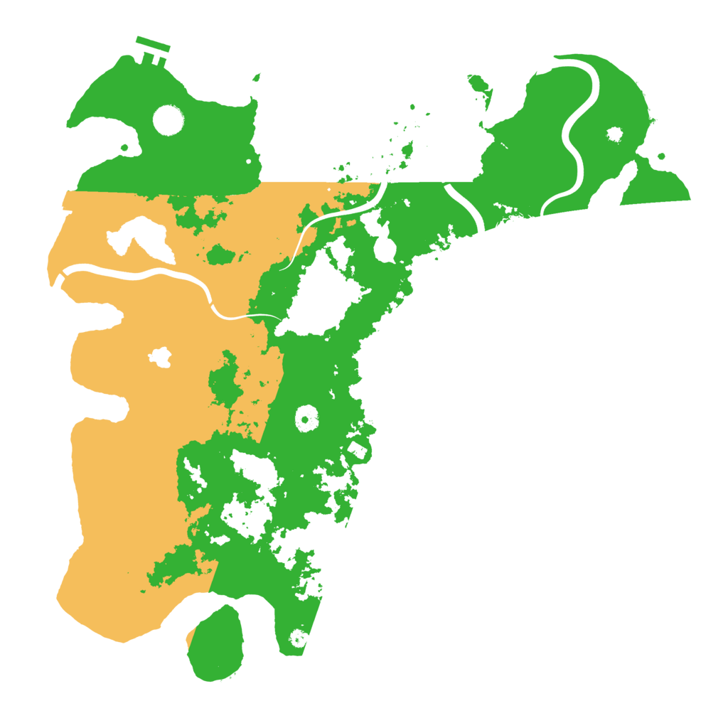 Biome Rust Map: Procedural Map, Size: 4250, Seed: 2609816