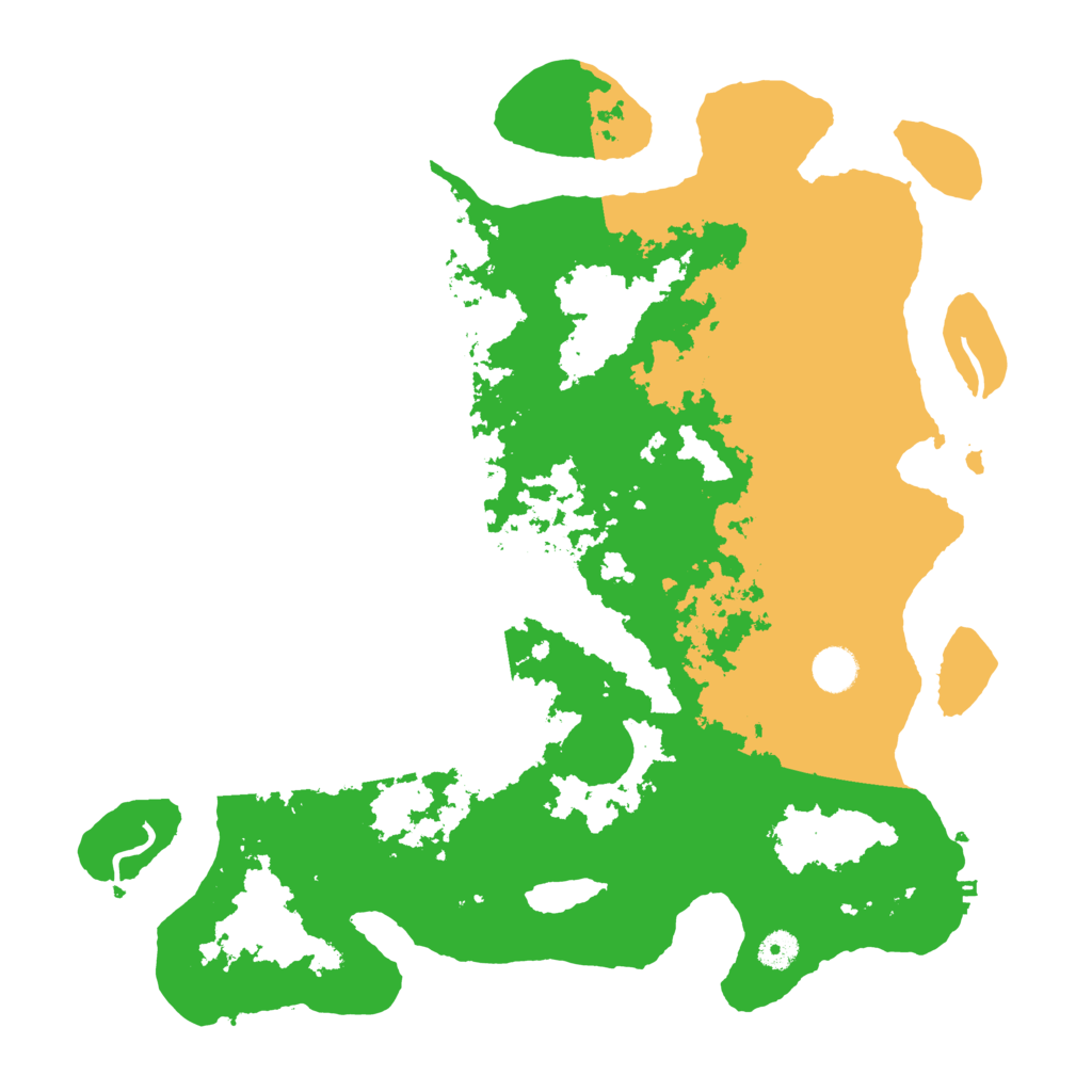 Biome Rust Map: Procedural Map, Size: 4250, Seed: 579336