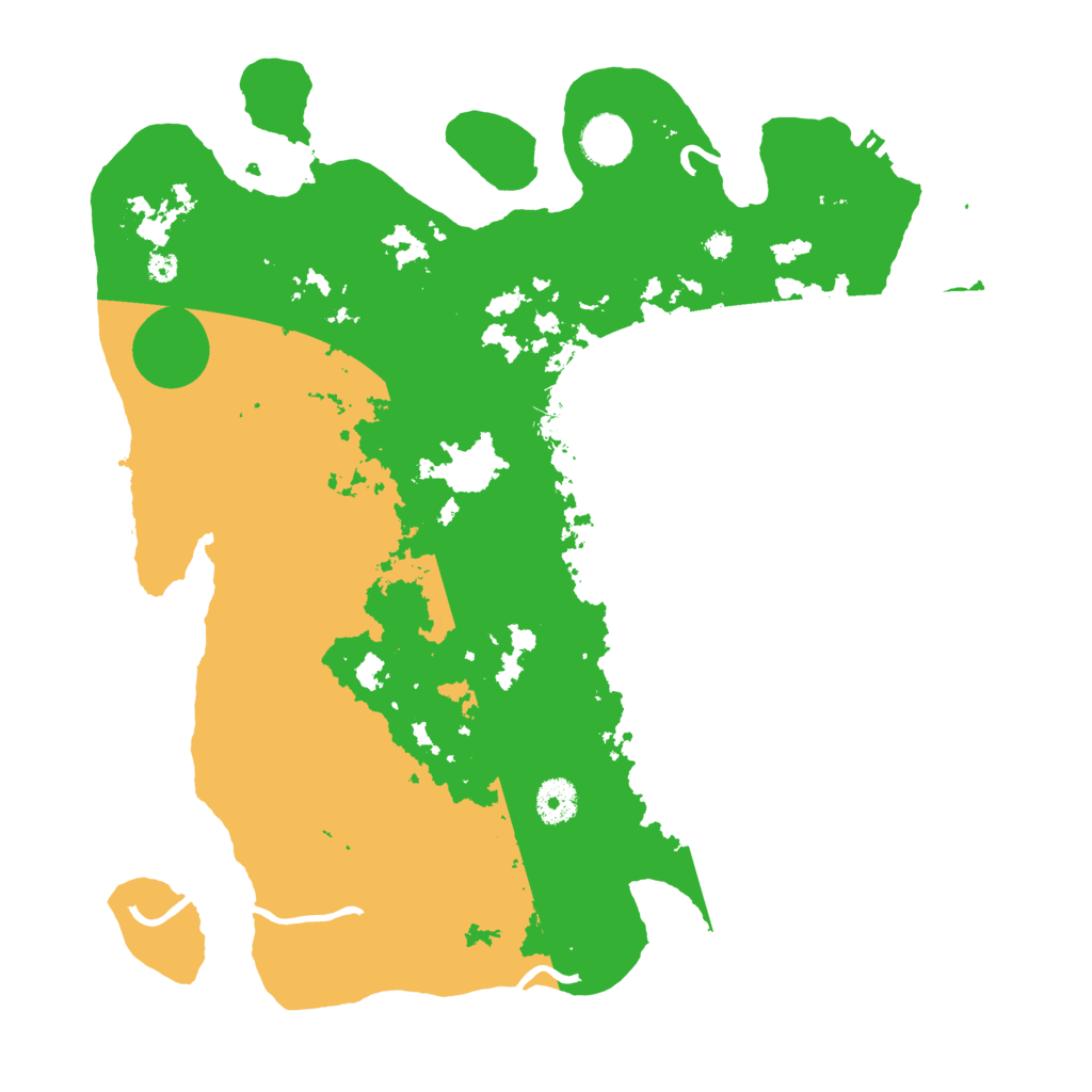 Biome Rust Map: Procedural Map, Size: 3750, Seed: 2106030281