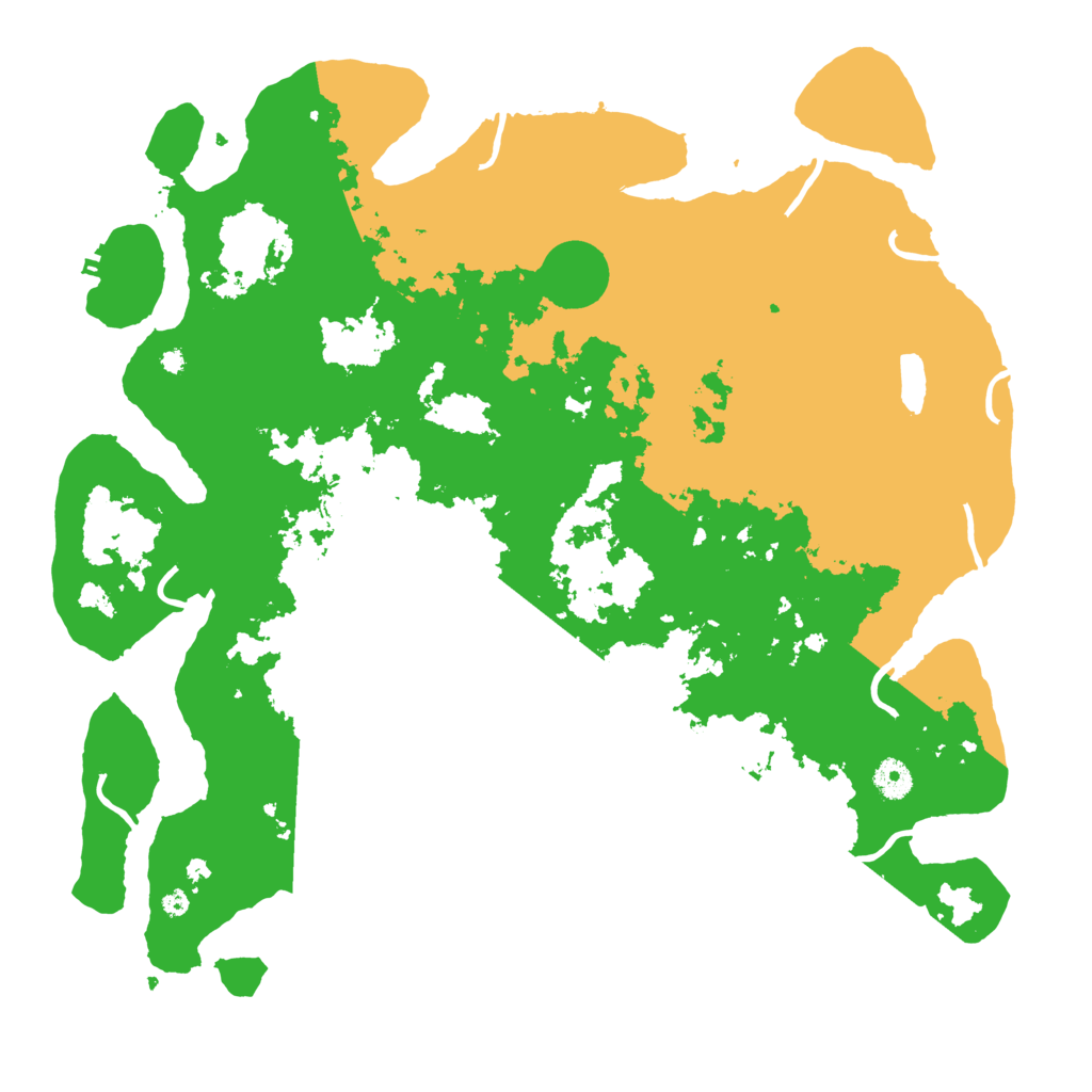 Biome Rust Map: Procedural Map, Size: 4250, Seed: 4785199