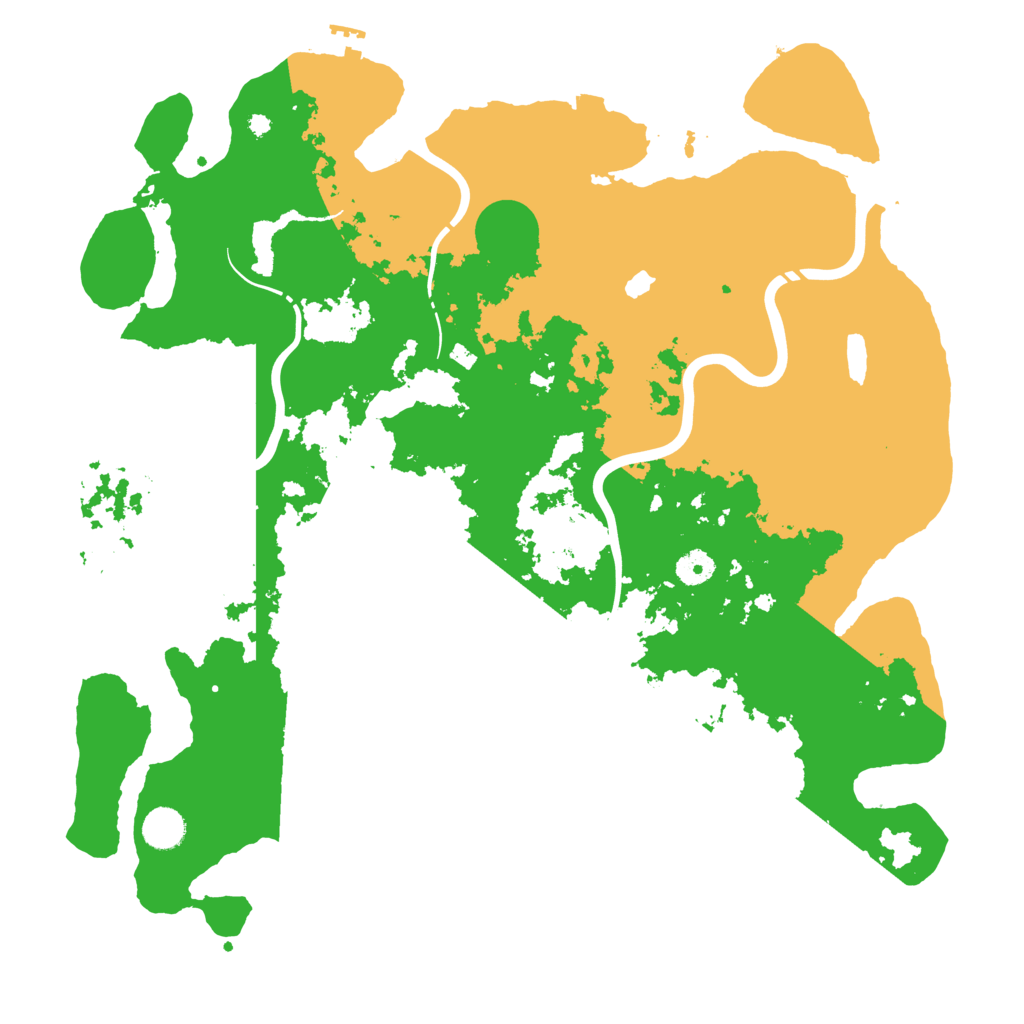 Biome Rust Map: Procedural Map, Size: 4250, Seed: 4785199