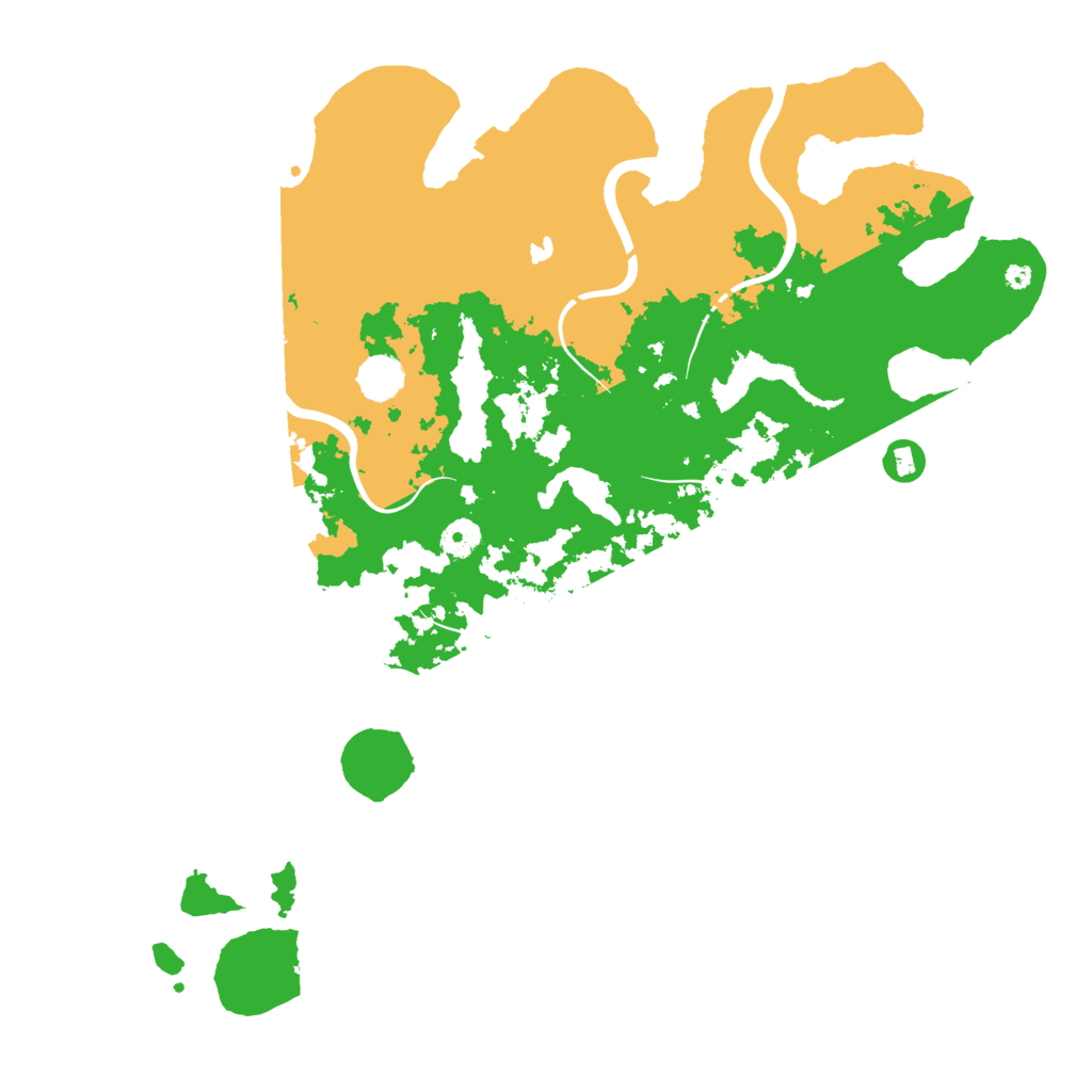 Biome Rust Map: Procedural Map, Size: 4250, Seed: 2547304