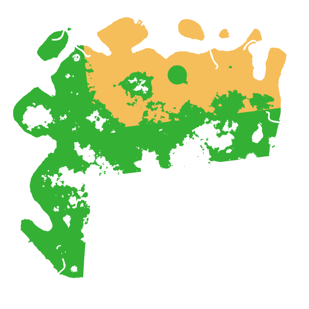 Biome Rust Map: Procedural Map, Size: 4250, Seed: 3935073