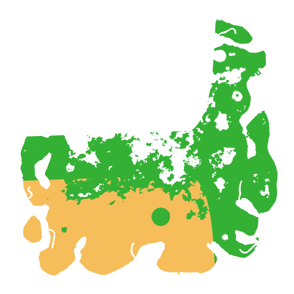 Biome Rust Map: Procedural Map, Size: 4250, Seed: 6318682