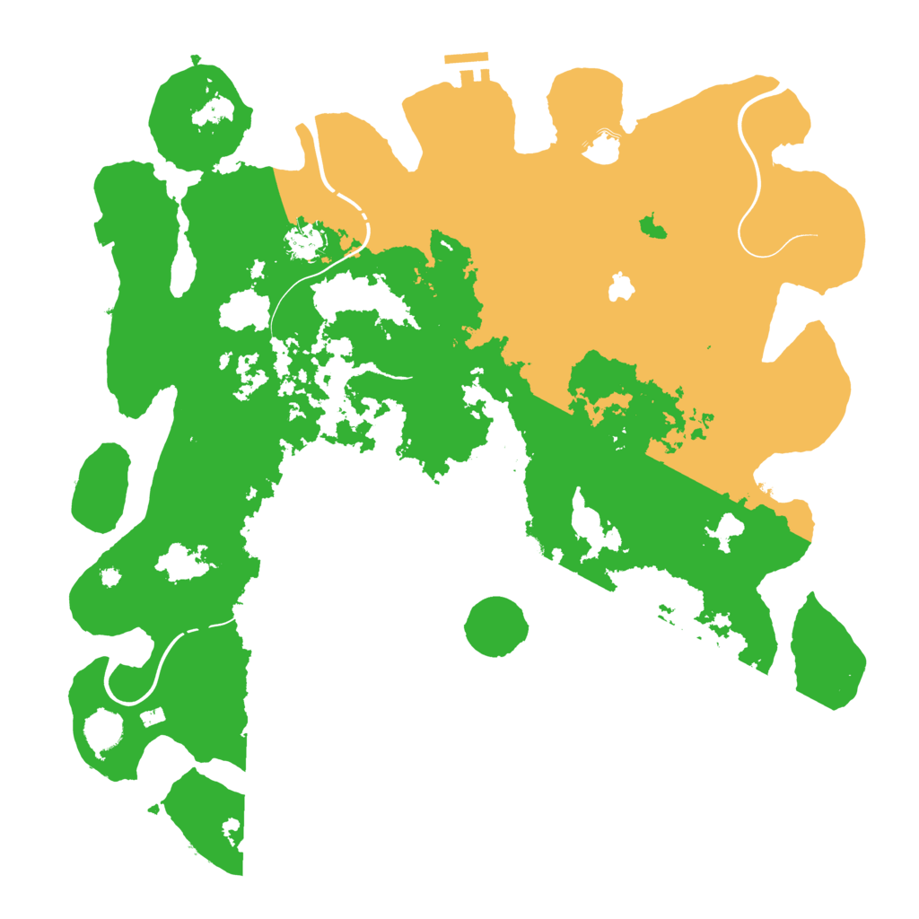Biome Rust Map: Procedural Map, Size: 4250, Seed: 3447721