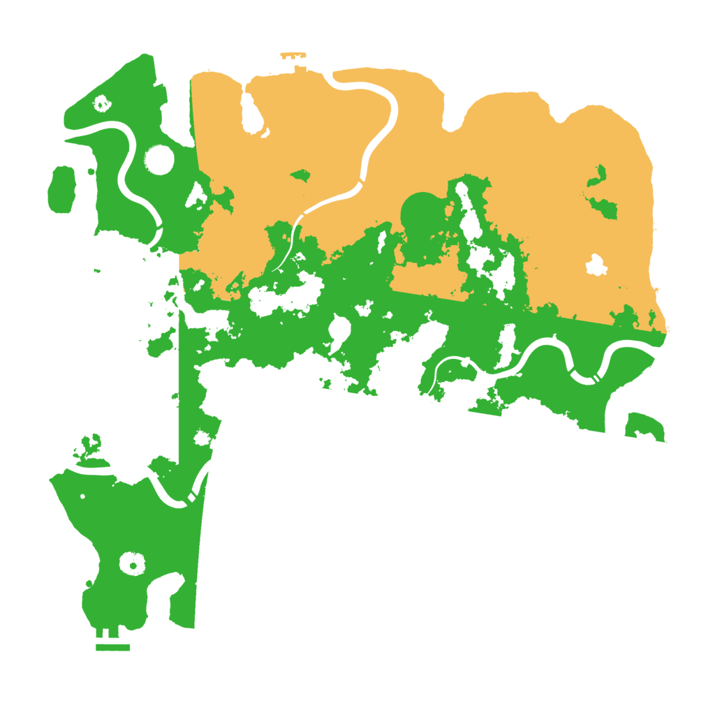 Biome Rust Map: Procedural Map, Size: 4250, Seed: 5019858
