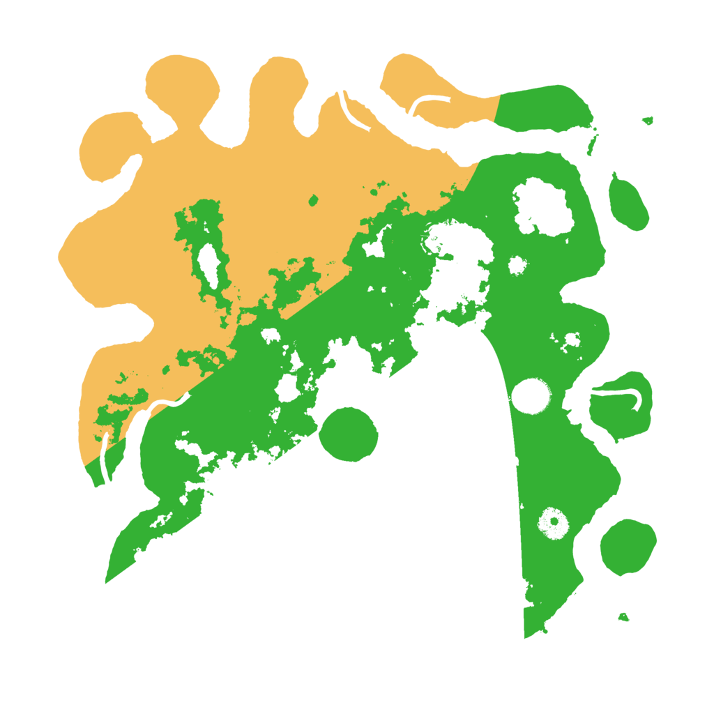 Biome Rust Map: Procedural Map, Size: 3550, Seed: 2033122