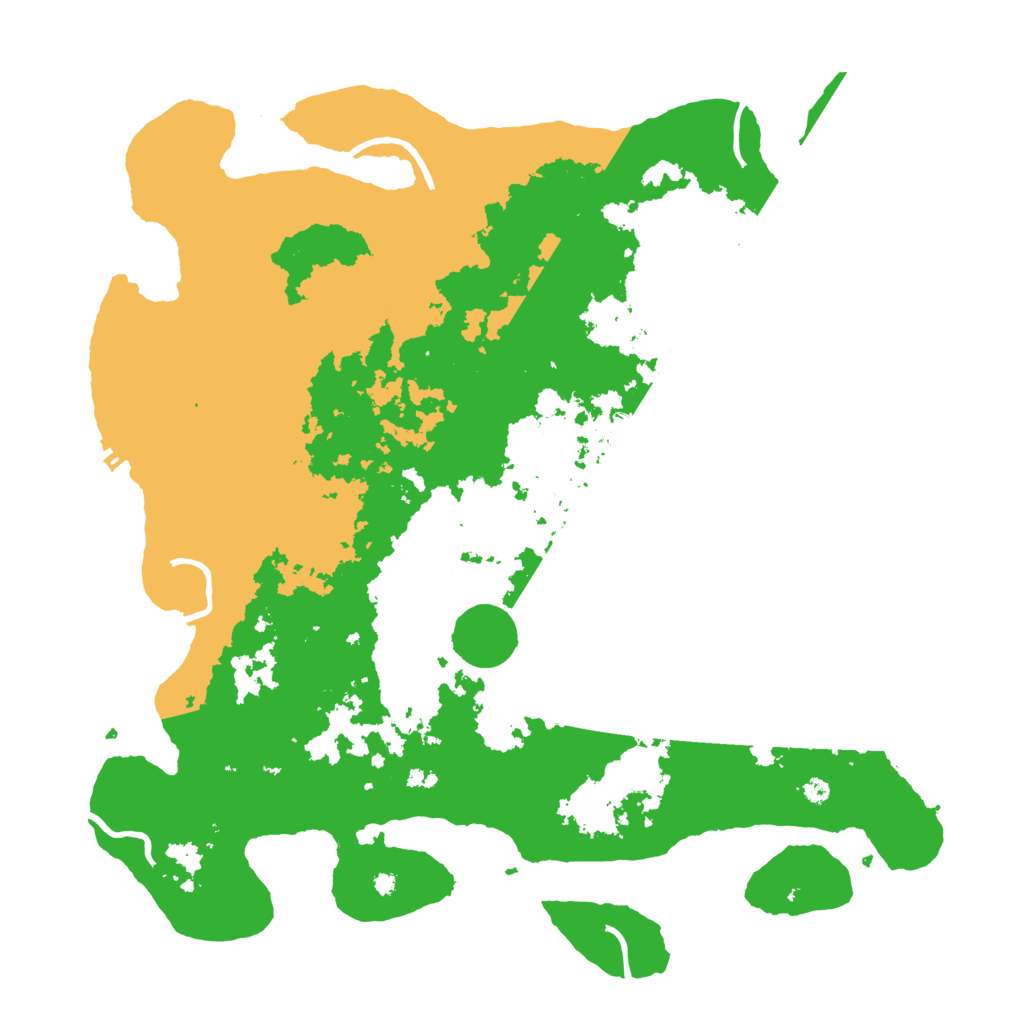 Biome Rust Map: Procedural Map, Size: 4250, Seed: 3399004