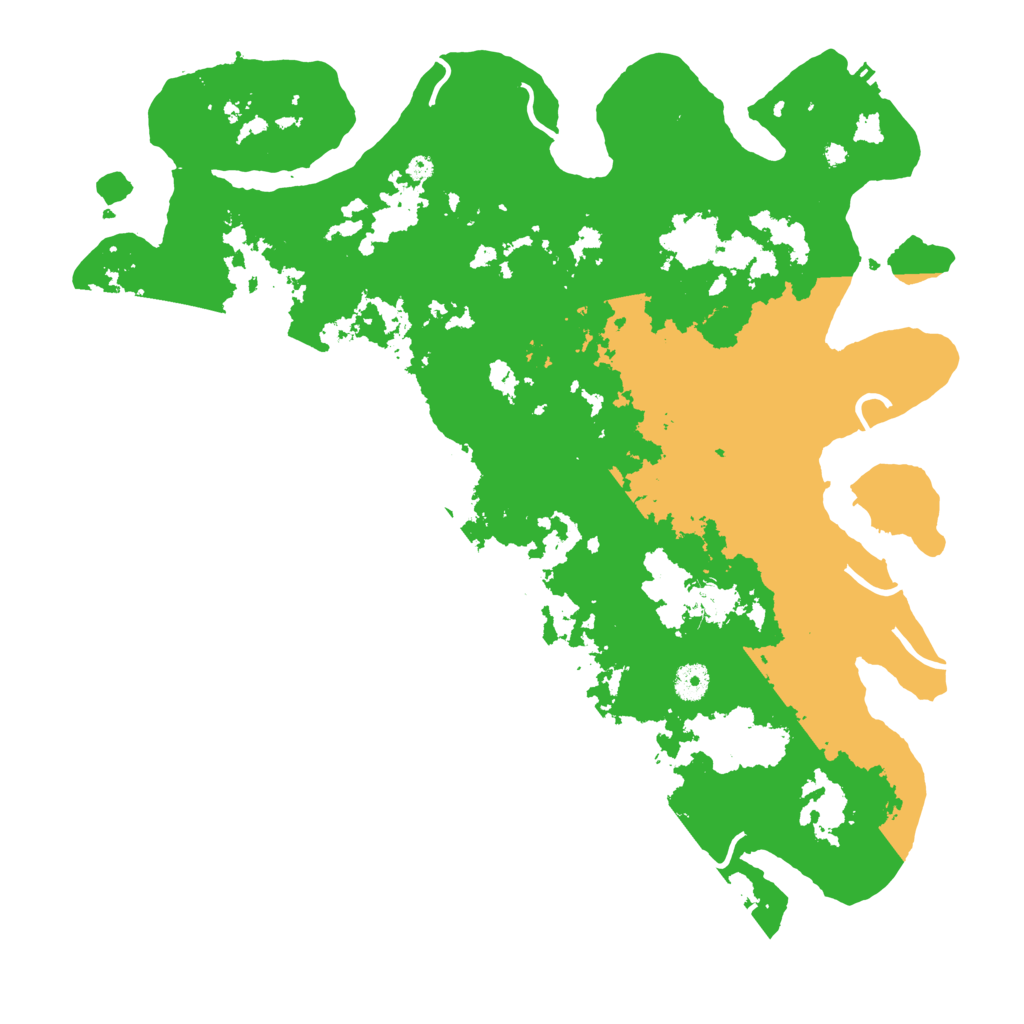 Biome Rust Map: Procedural Map, Size: 4250, Seed: 5934881