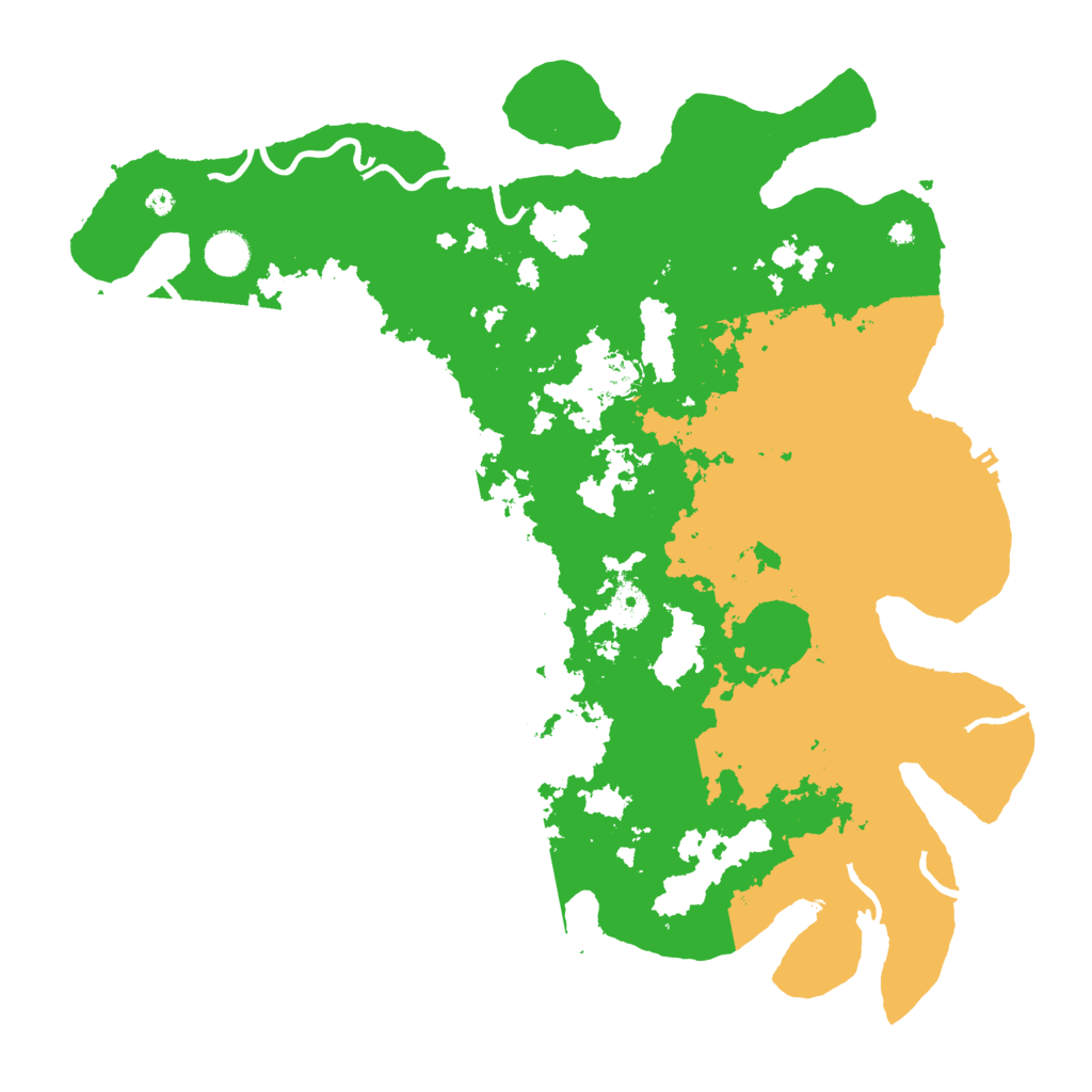 Biome Rust Map: Procedural Map, Size: 4250, Seed: 420195