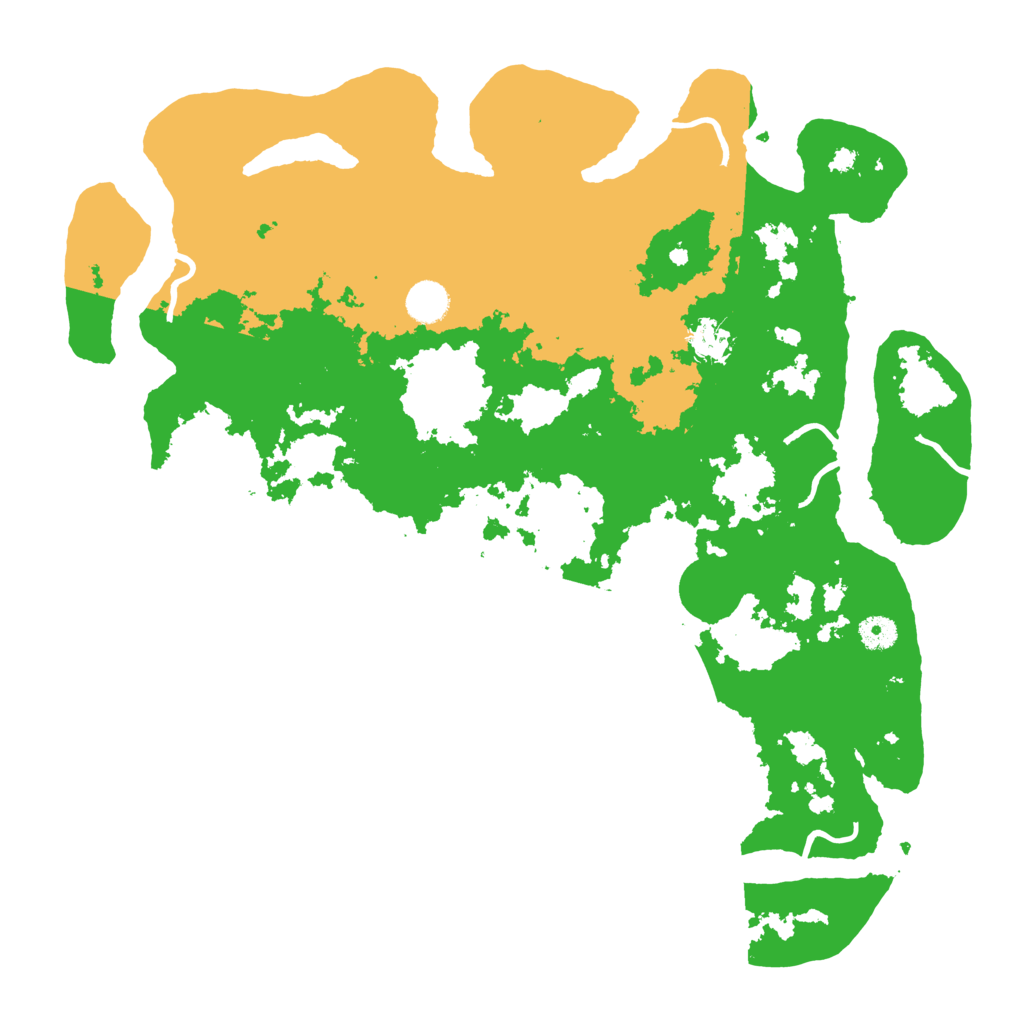 Biome Rust Map: Procedural Map, Size: 4250, Seed: 3104575