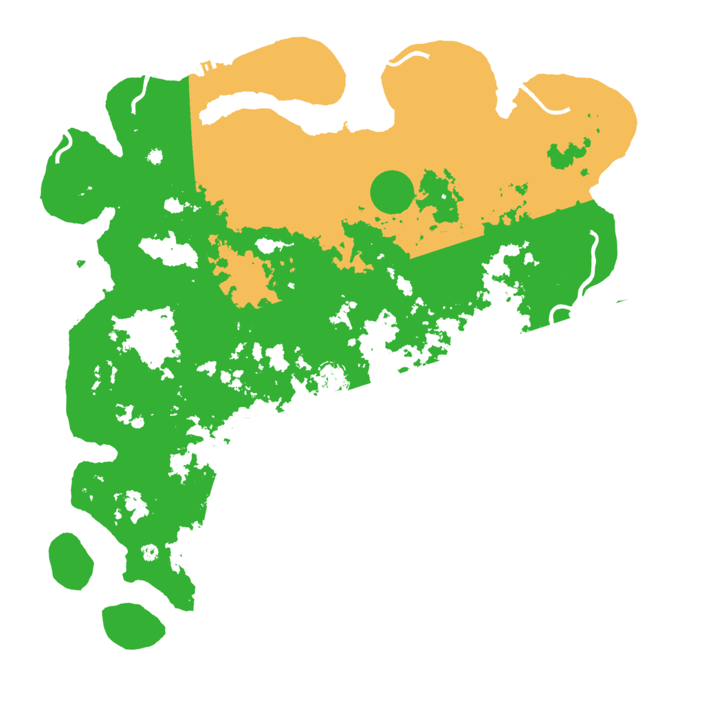 Biome Rust Map: Procedural Map, Size: 4250, Seed: 5128637