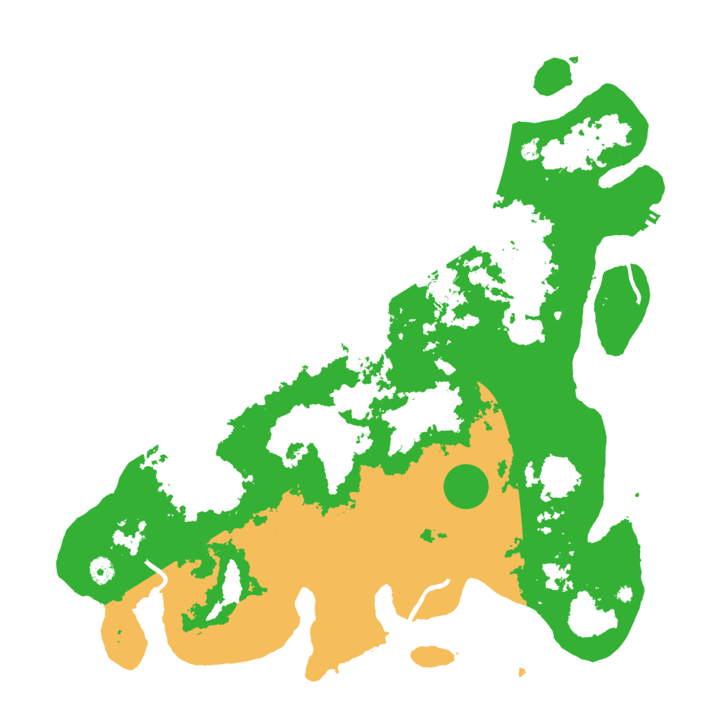 Biome Rust Map: Procedural Map, Size: 4250, Seed: 6445493