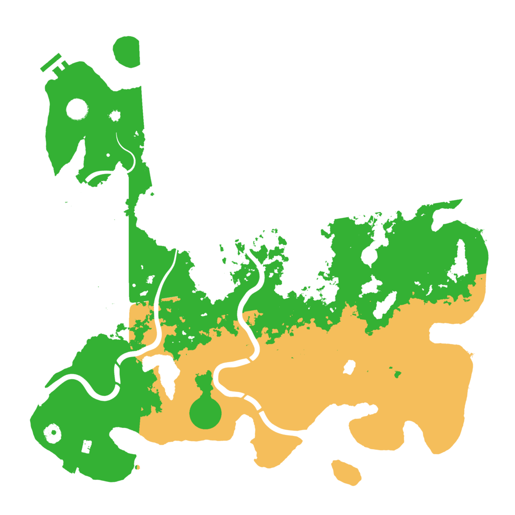 Biome Rust Map: Procedural Map, Size: 4250, Seed: 3321254