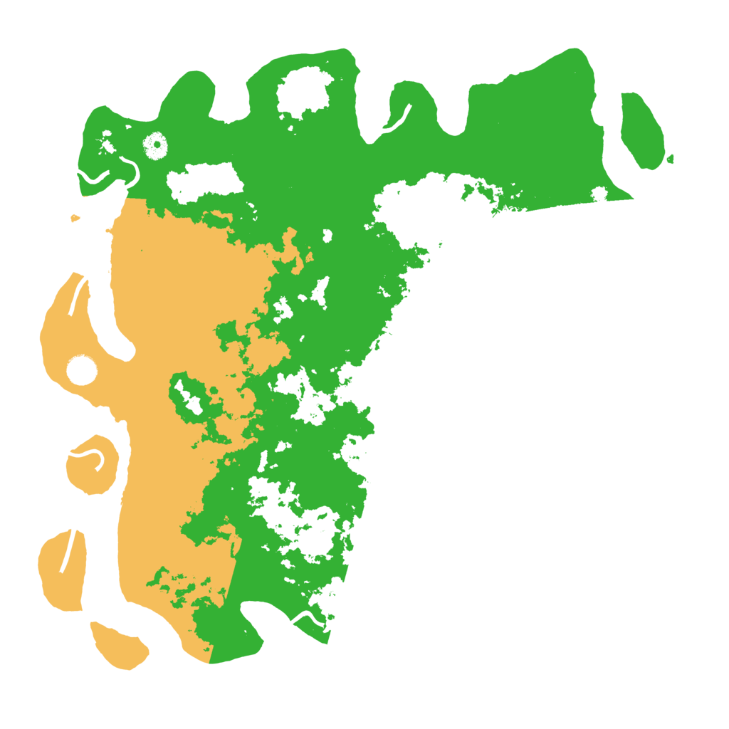 Biome Rust Map: Procedural Map, Size: 4250, Seed: 590717