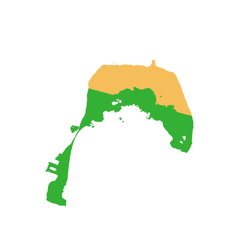 Biome Rust Map: Procedural Map, Size: 1500, Seed: 80