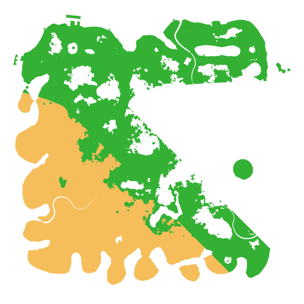 Biome Rust Map: Procedural Map, Size: 4250, Seed: 5692997