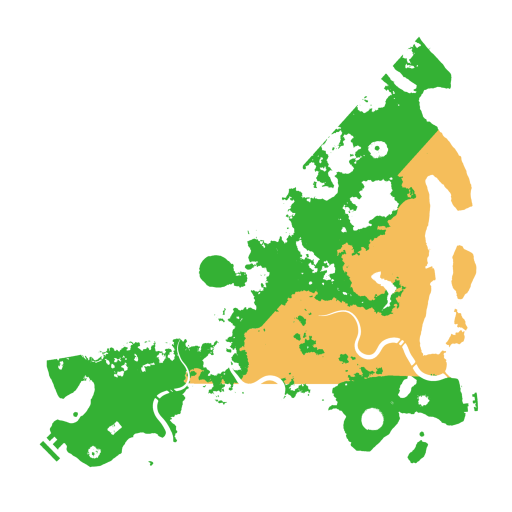 Biome Rust Map: Procedural Map, Size: 4250, Seed: 3237900