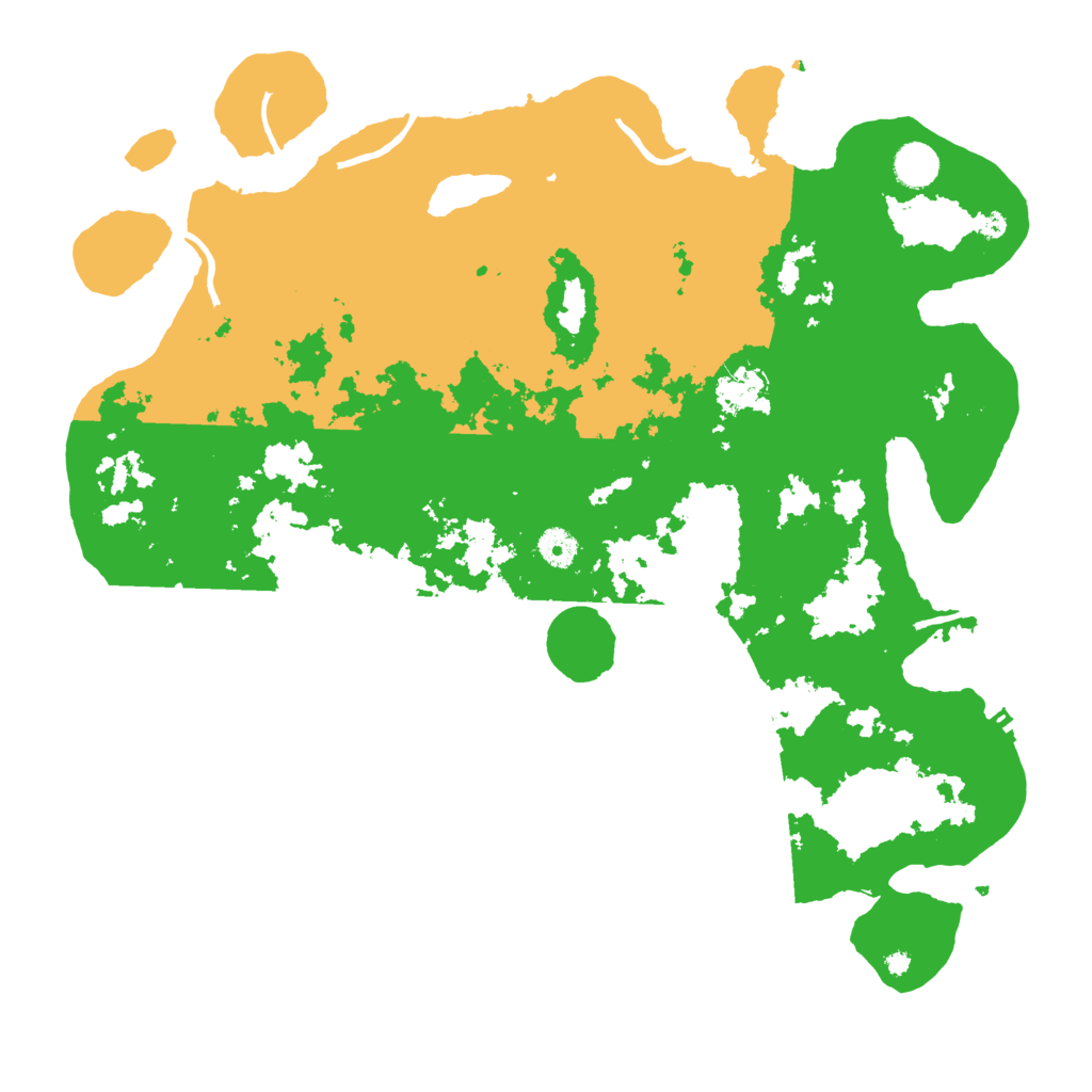 Biome Rust Map: Procedural Map, Size: 4250, Seed: 1400574