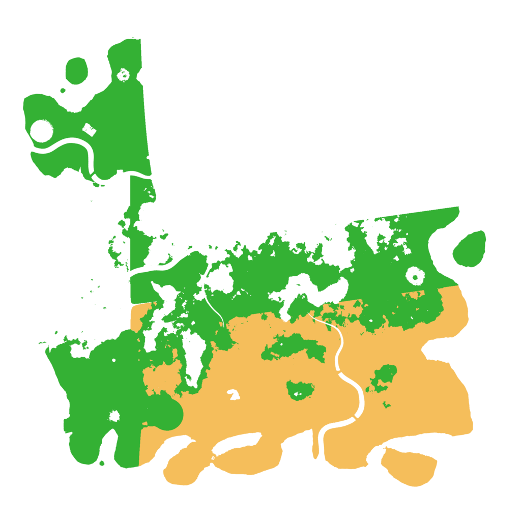 Biome Rust Map: Procedural Map, Size: 4250, Seed: 30307