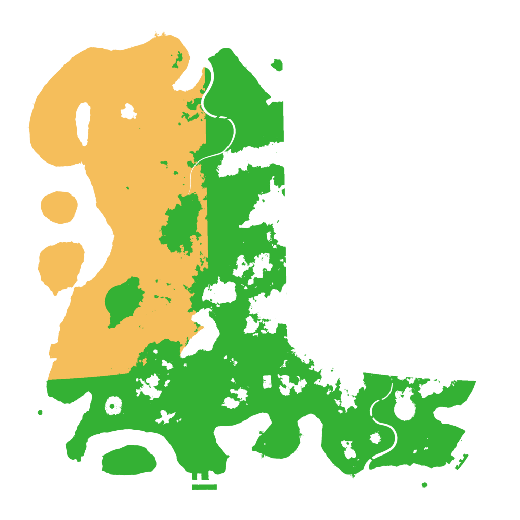 Biome Rust Map: Procedural Map, Size: 4250, Seed: 5216391