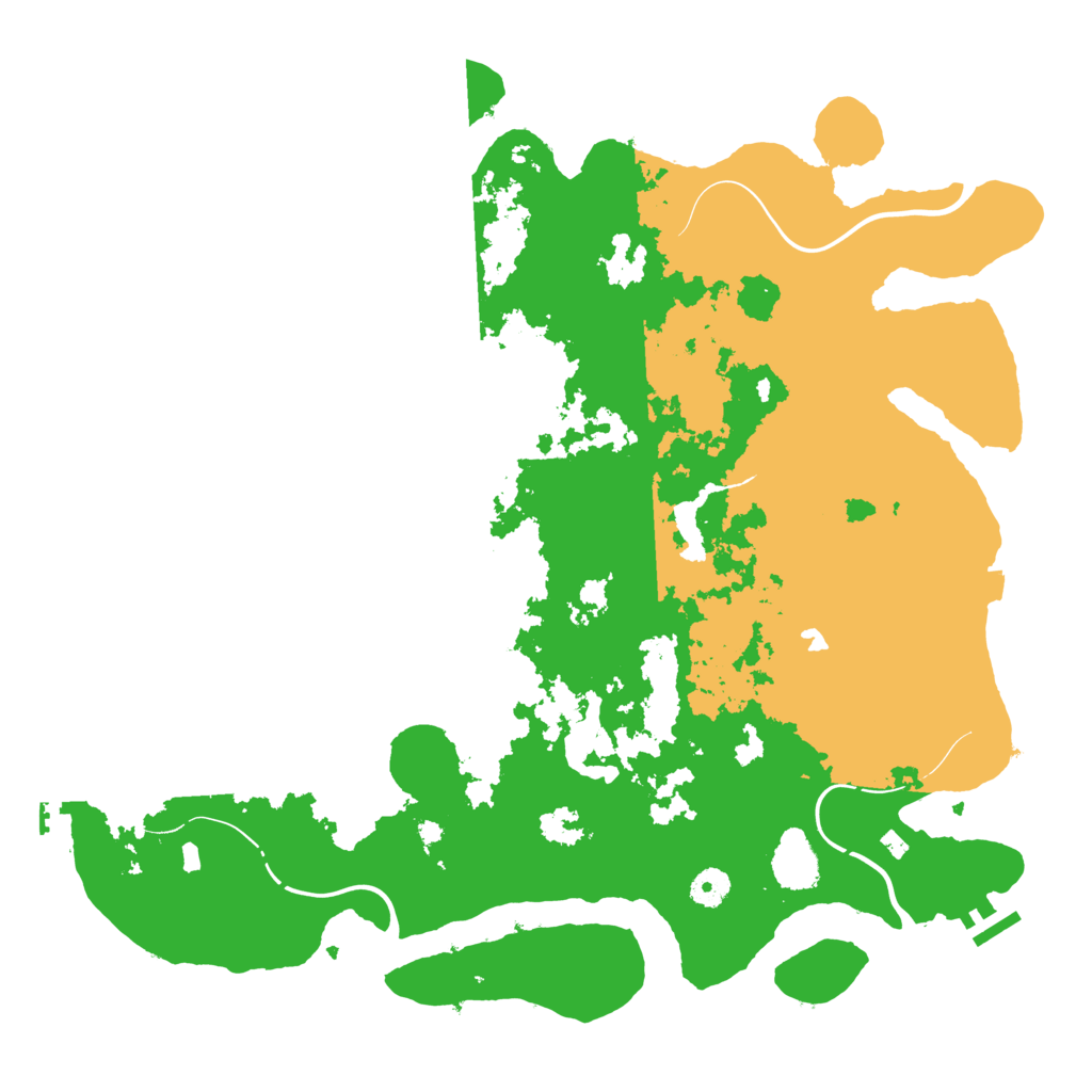 Biome Rust Map: Procedural Map, Size: 4250, Seed: 1159244