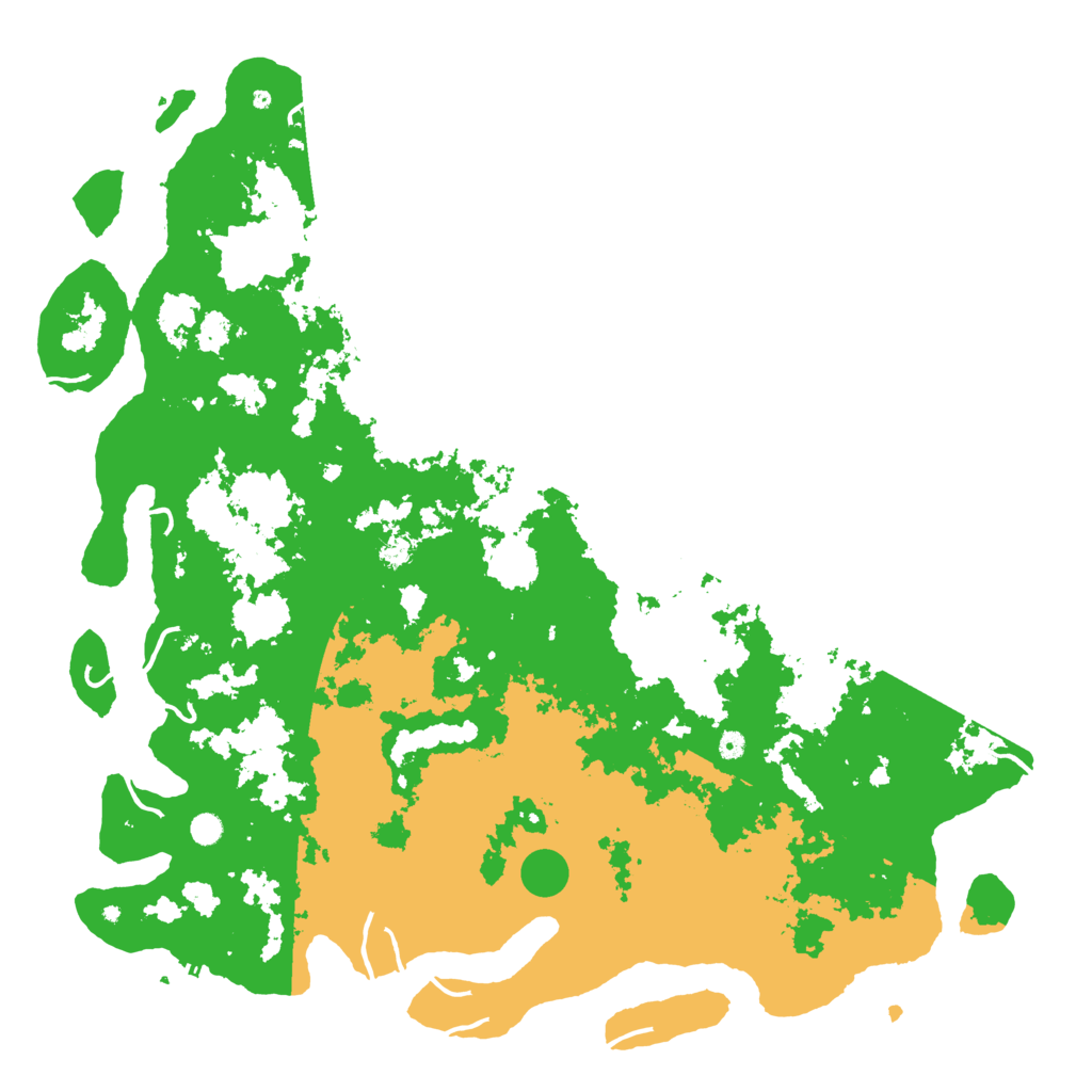 Biome Rust Map: Procedural Map, Size: 6000, Seed: 691746