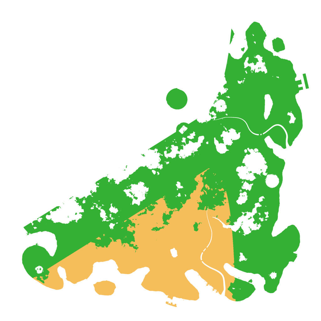 Biome Rust Map: Procedural Map, Size: 4250, Seed: 6390155