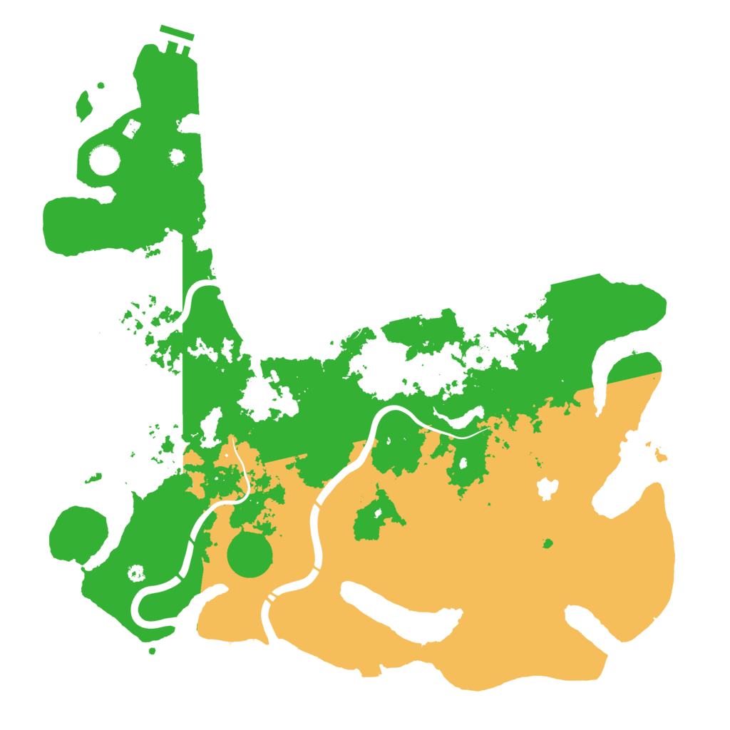 Biome Rust Map: Procedural Map, Size: 4250, Seed: 2577120
