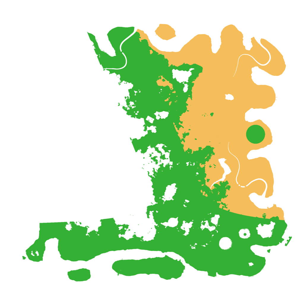 Biome Rust Map: Procedural Map, Size: 4250, Seed: 1445127