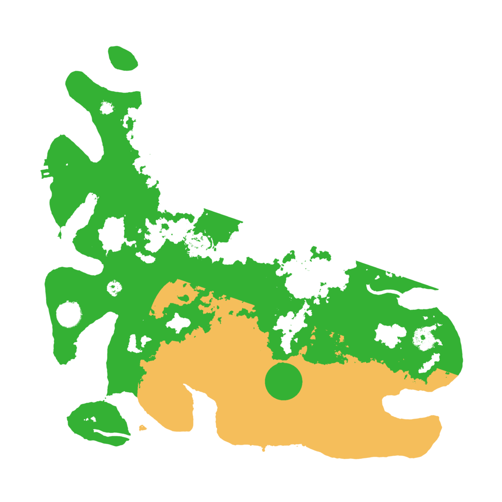 Biome Rust Map: Procedural Map, Size: 3550, Seed: 979603