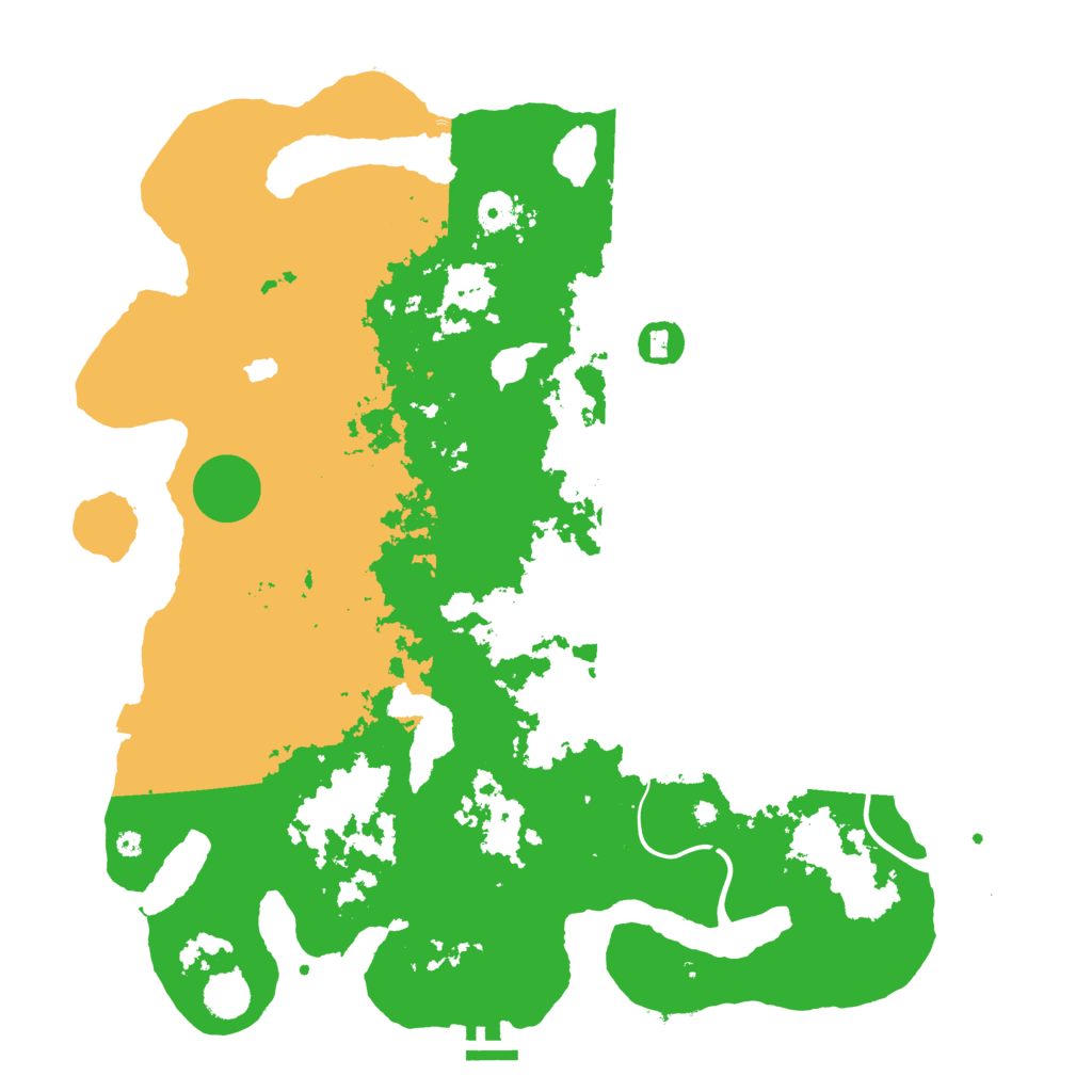 Biome Rust Map: Procedural Map, Size: 4250, Seed: 2515215