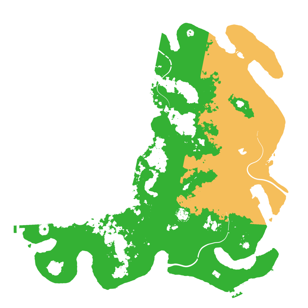 Biome Rust Map: Procedural Map, Size: 4250, Seed: 3461378