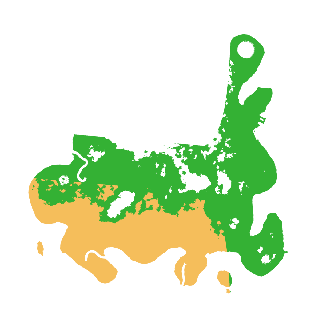 Biome Rust Map: Procedural Map, Size: 3300, Seed: 1234