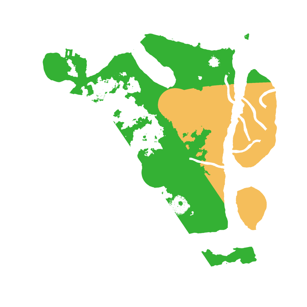 Biome Rust Map: Procedural Map, Size: 2700, Seed: 23741199