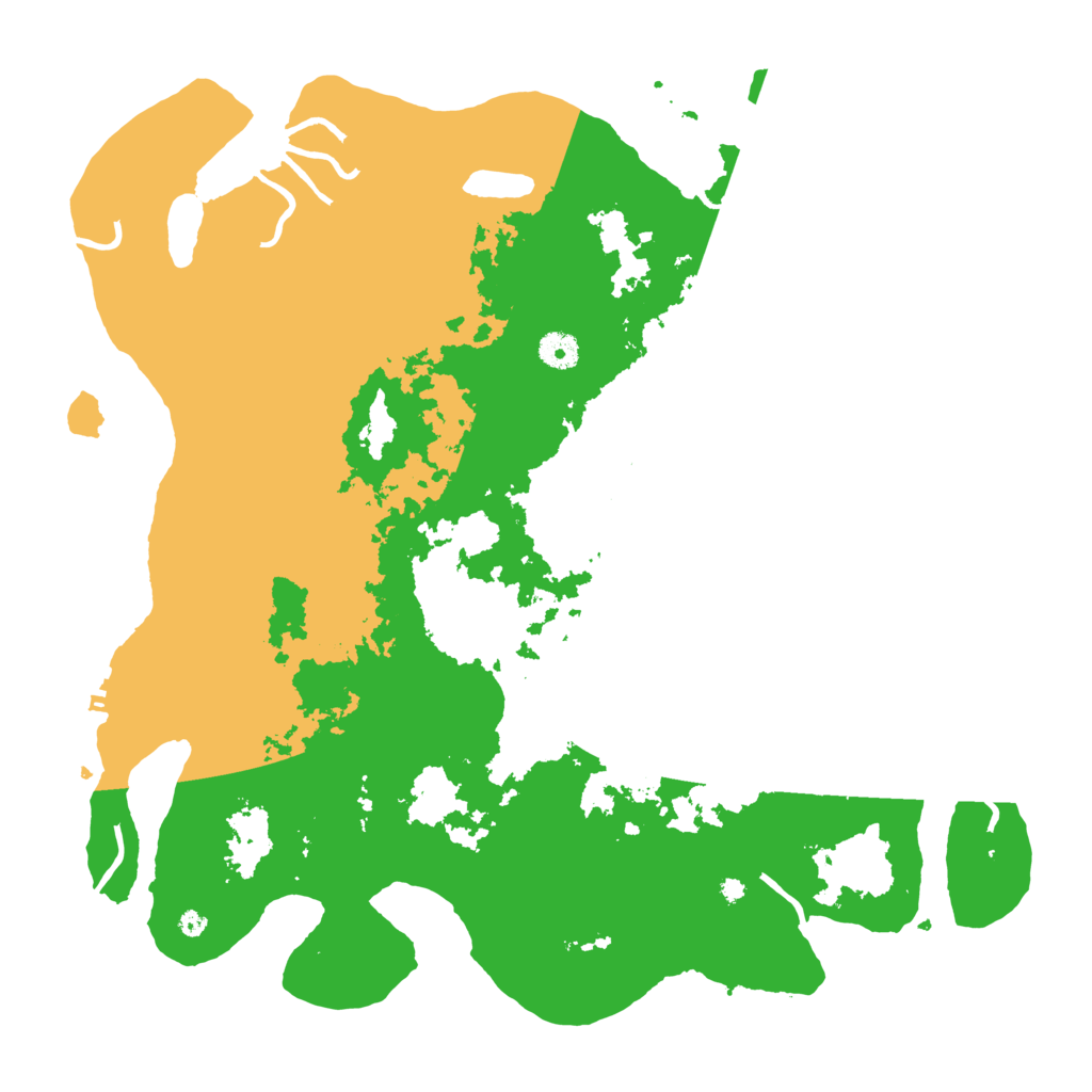 Biome Rust Map: Procedural Map, Size: 4250, Seed: 4228957